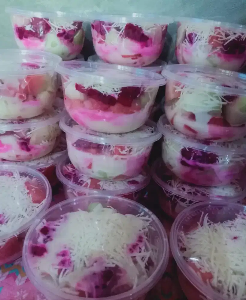 SALAD BUAH FRESS (BUATAN LANGSUNG) 400ml 25k