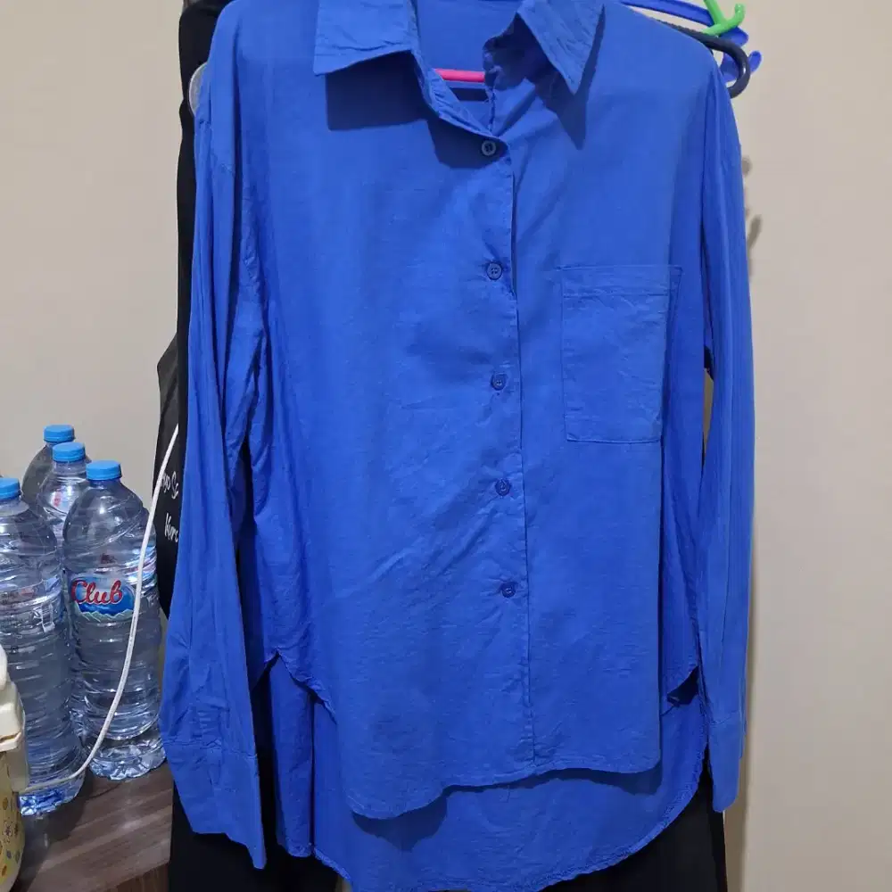 Kemeja linen wanita new