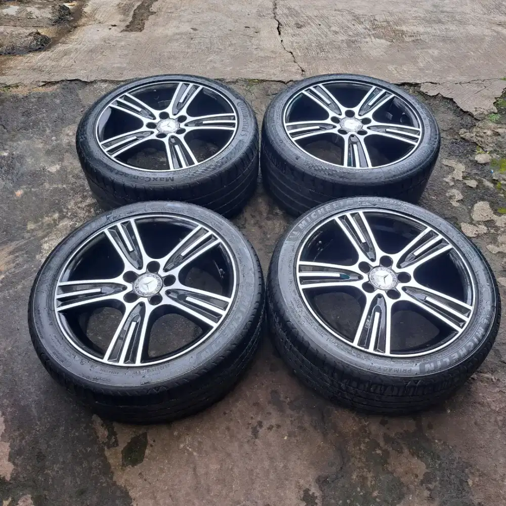 Velg mobil mercy ring 17 original mercedes benz c200
