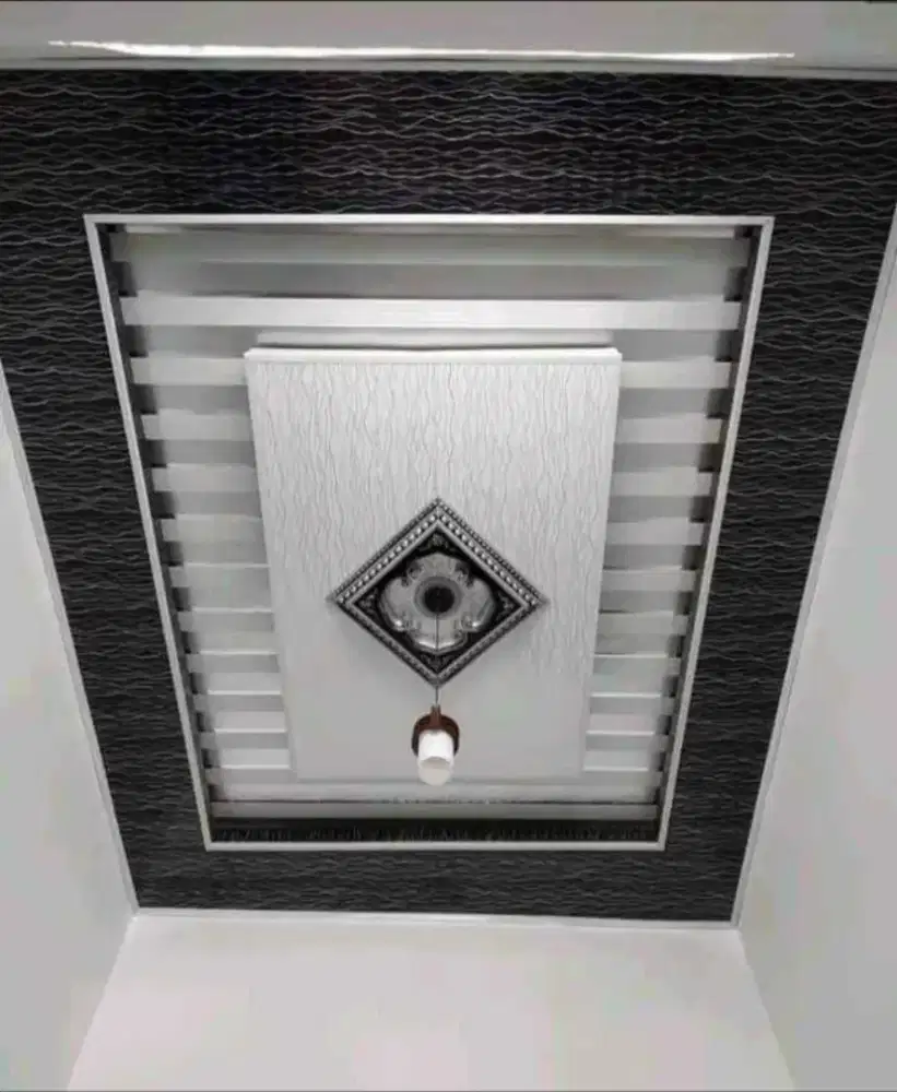 Plafon PVC terpasang