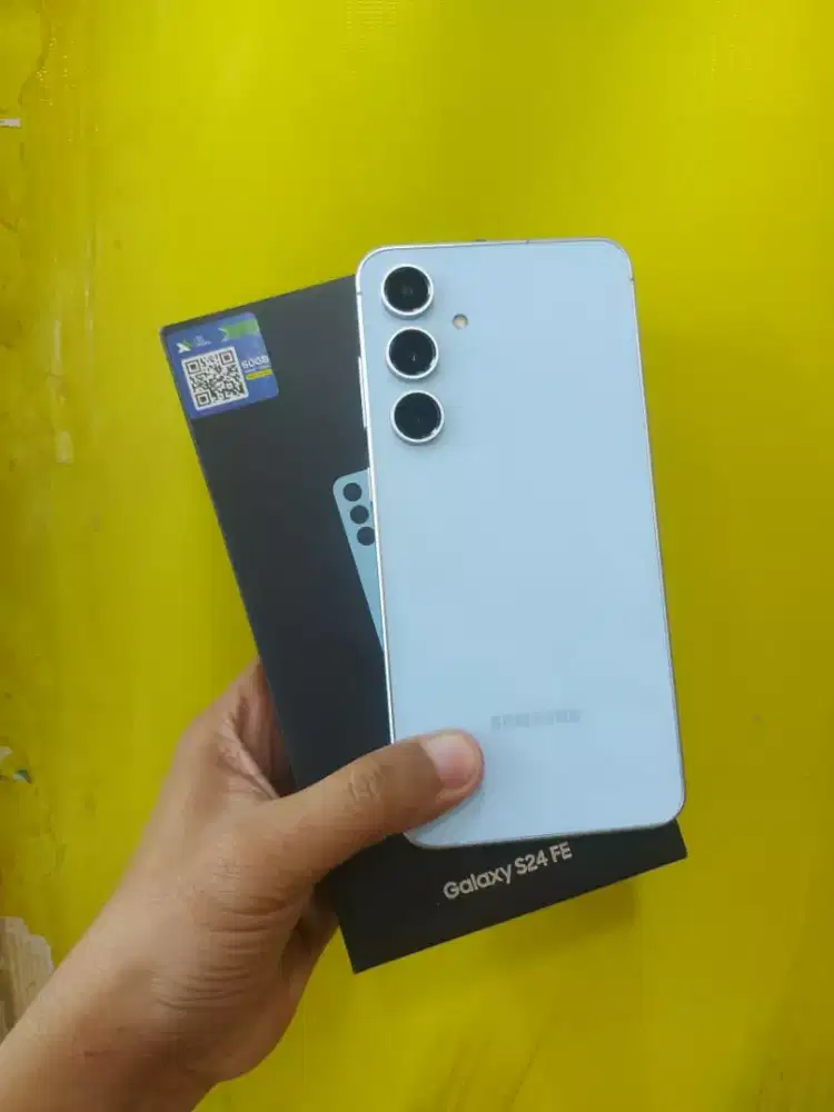 Samsung S24 FE 5G
Warna Ice Blue
Ram 8/256GB
Garansi JANUARI 2026