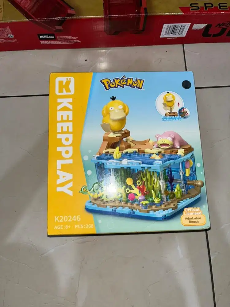 Keeppley Pokemon Dorky Beach - Biru