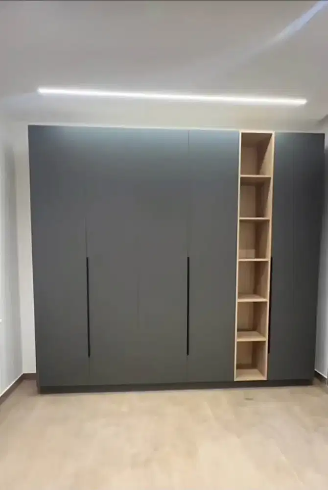 Lemari pakaian wardrobe custom