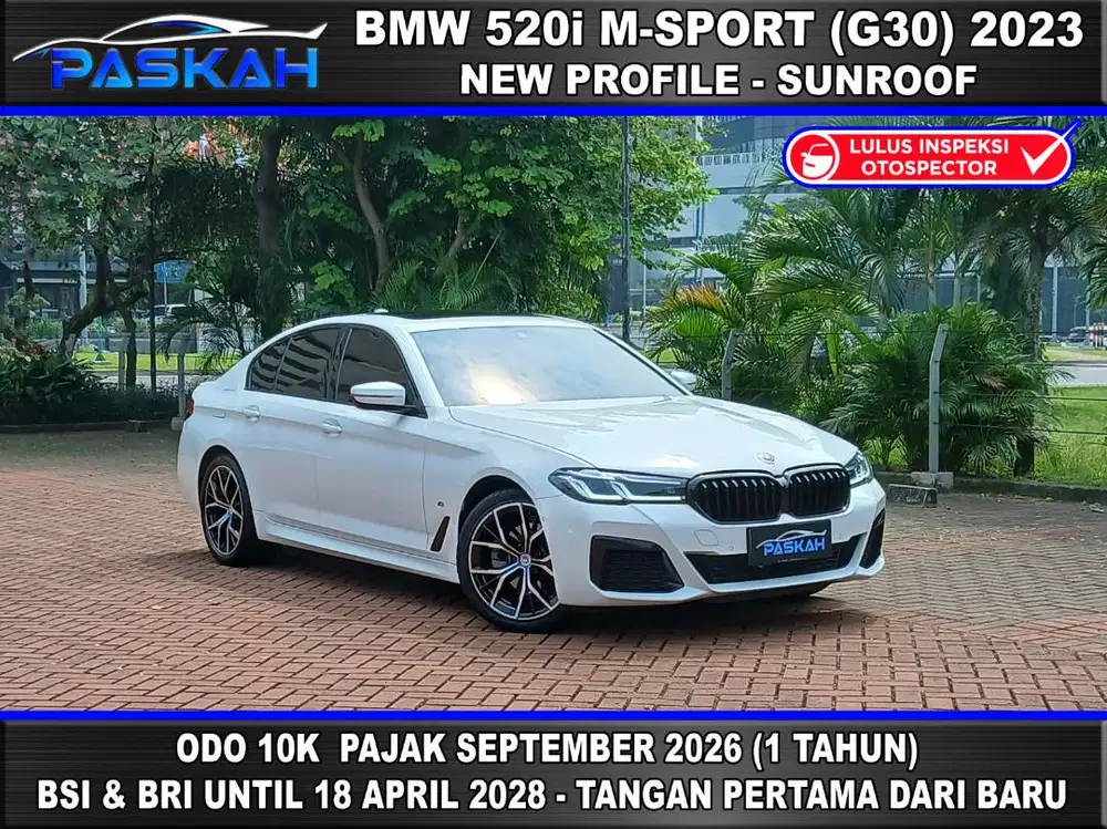 Bunga=4.5% Odo=10k PAJAK=08-2026 BMW 520 M SPORT 2023 520 MSport 2023