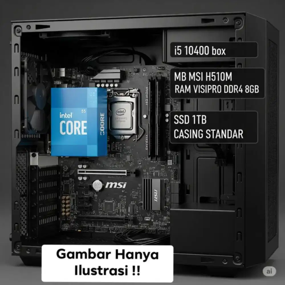 TERIMA RAKITAN PC BARU DAN BERGARANSI
TERPERCAYA