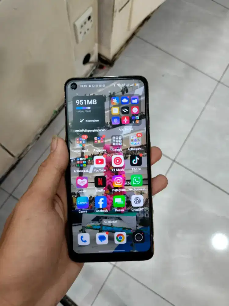 hp second Oppo Reno 8t ram 8+8/256