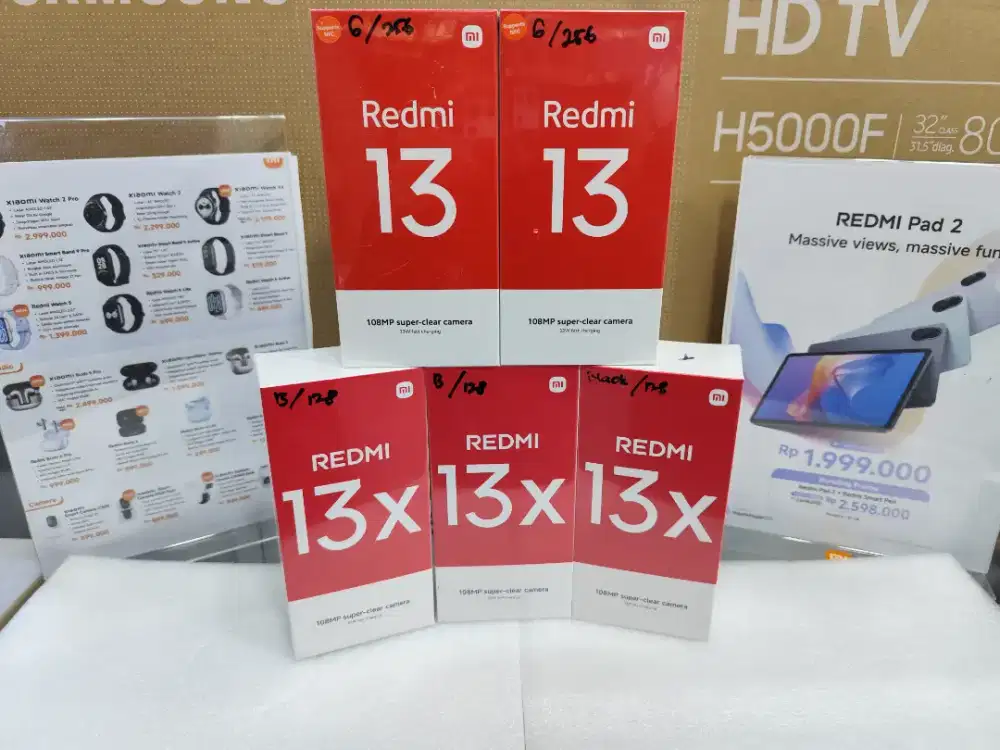 Redmi 13X 8gb 256gb garansi resmi xiaomi indonesia bukan repack