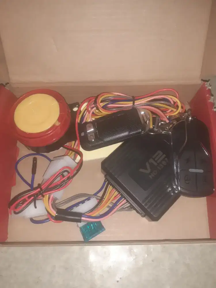 Alarm system motor cocok buat motor gede