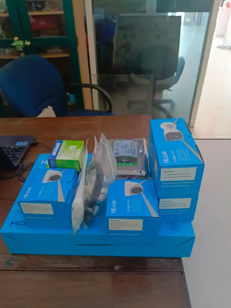 PAKET LENGKAP CCTV 16 CAMERA HILOOK 2MP IR BESERTA PEMASANGAN