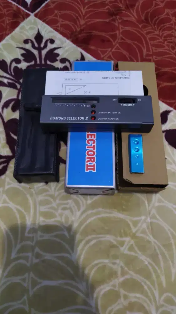 Diamond Selector 2 Original/Alat Deteksi Batu Mulia