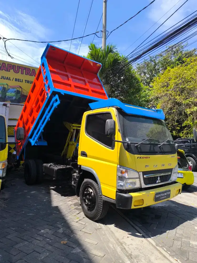 Canter FE75HDX Th2024 Dump Truk Antik