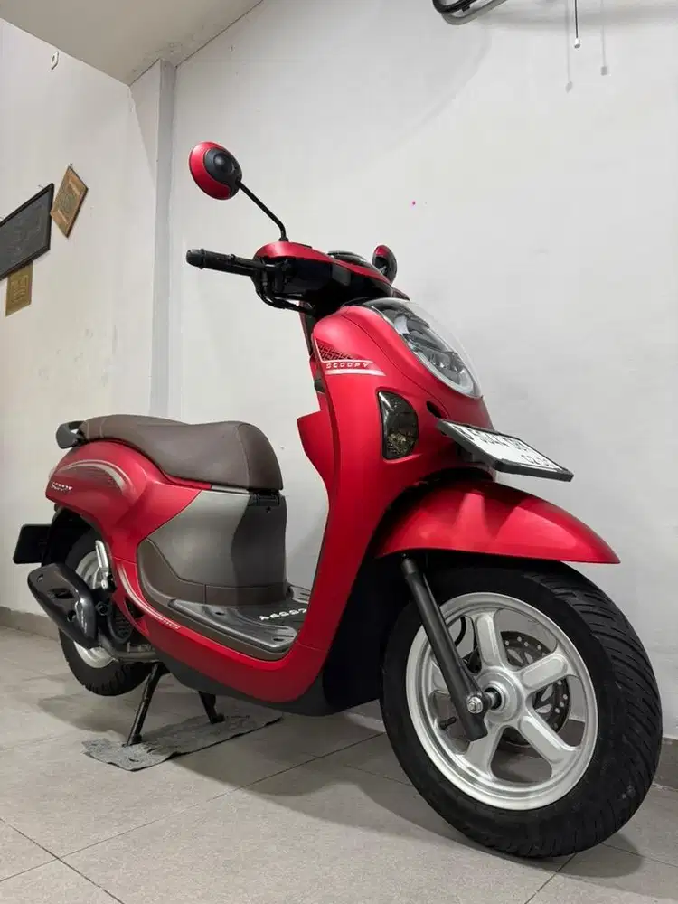 Scoopy New Model Keyless 2025 istimewa Seperti Baru Gres Plat Jkt ABBA