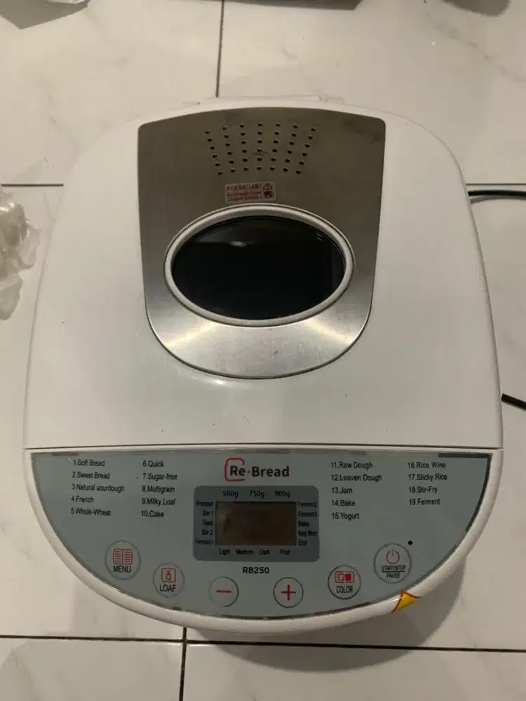 Re-bread pembuat roti