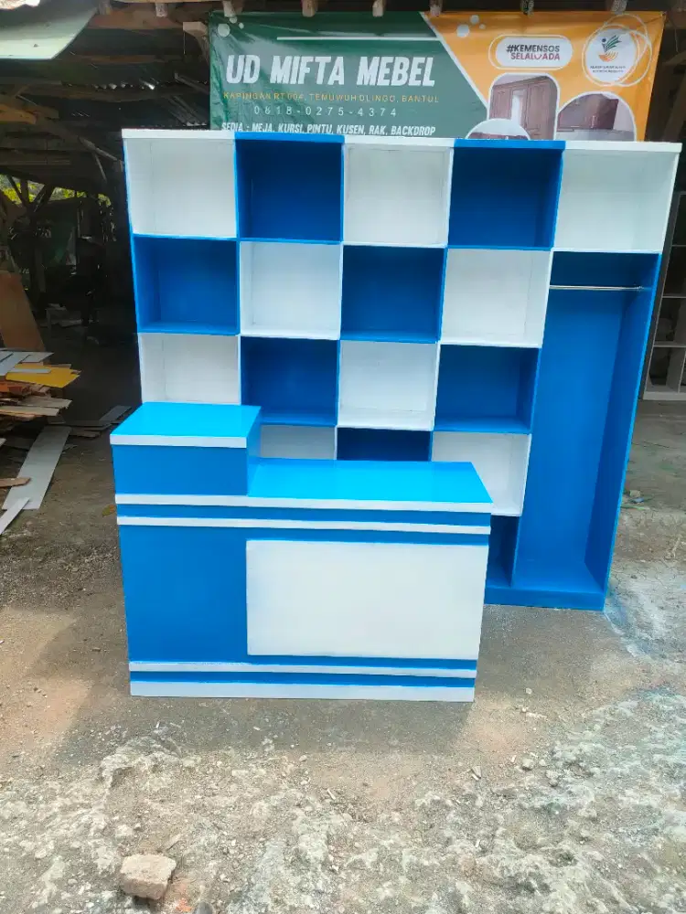 Rak laundry set meja