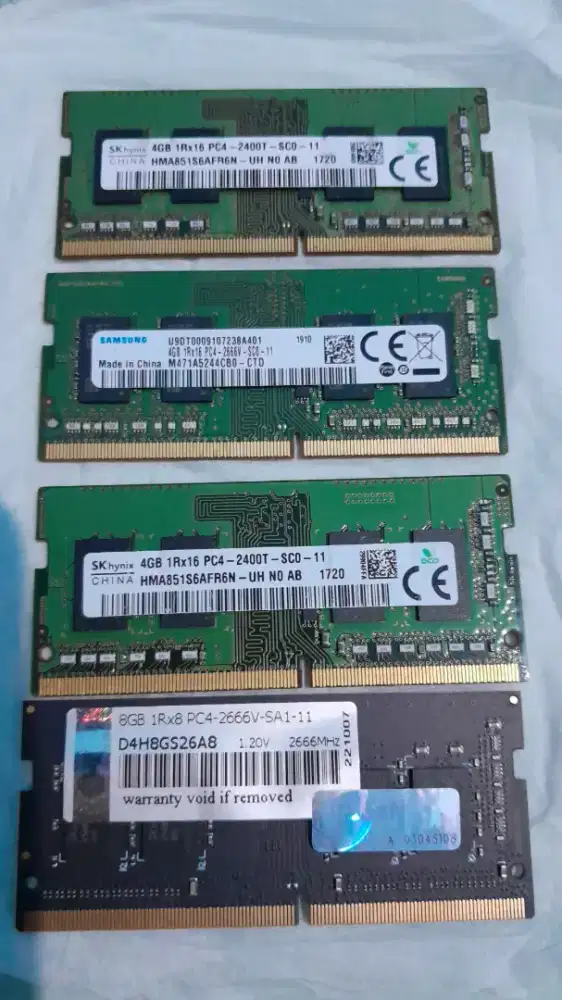 Ram laptop ddr4 4gb