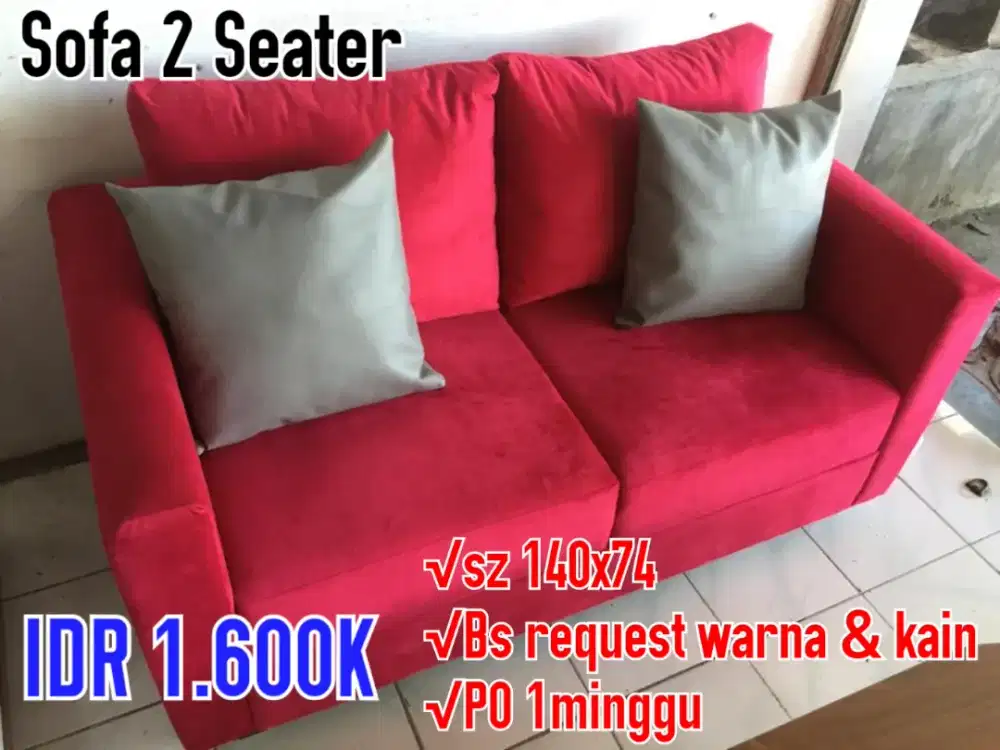 SOFA 2 SEATER premium