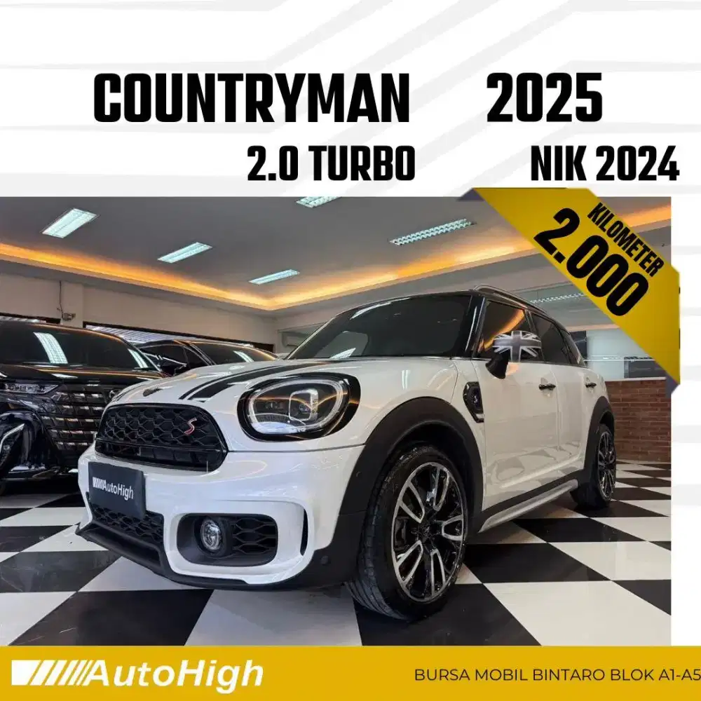 DP10% [Km2.000] Mini Cooper Countryman 2.0 S 2024 Reg 2023 #AUTOHIGH