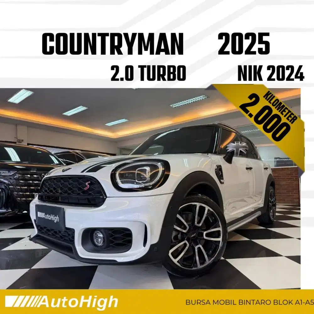 DP10% [Km2.000] Mini Cooper Countryman 2.0 S 2024 Reg 2025 #AUTOHIGH