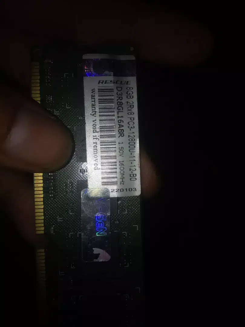 Ram PC DDR3L 8Gb