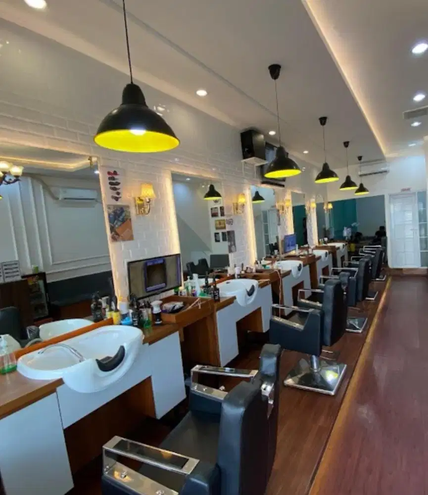 KURSI BARBERSHOP KURSI CUKUR KONDISI OKE ADA 5 UNIT JUAL CEPAT