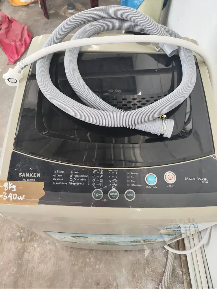 Dijual Mesin Cuci Sanken AW-S831bk