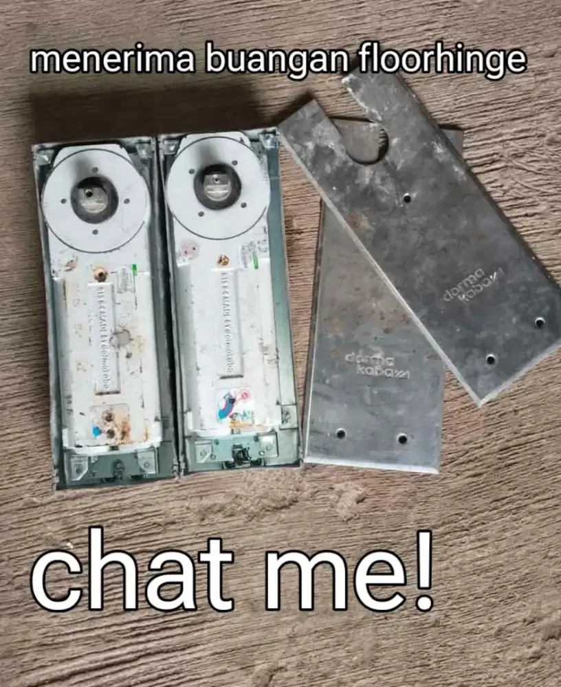 Floorhinge engsel tanam