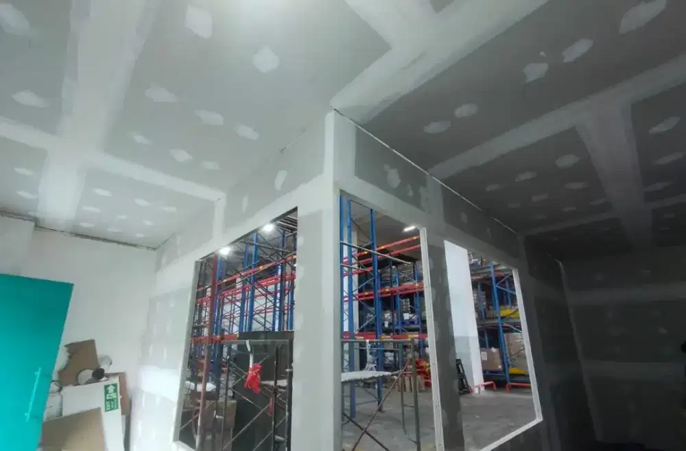 Mendekorasi ruangan kantor dengan penyeket ruangan gypsumn murah