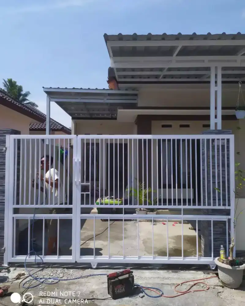 Pagar rumah minimalis, gerbang rumah minimalis