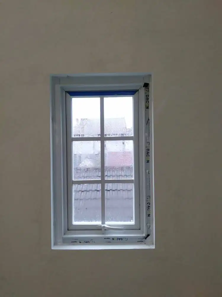 Kusen Aluminium + Cat + Kaca Untuk Kantor