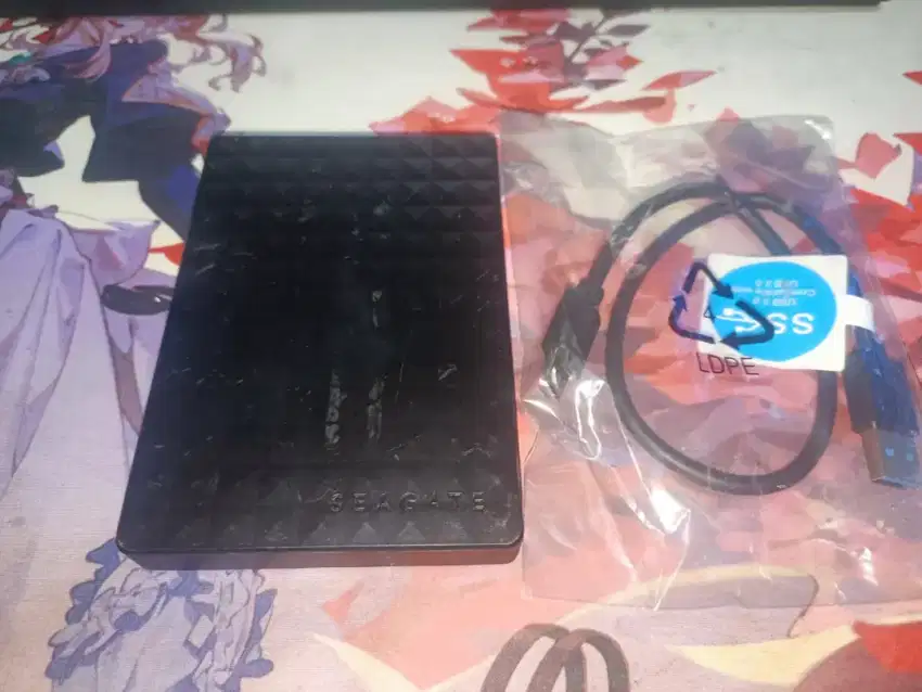 HDD 2TB External Seagate Original 100% Sentinel 100/100 No Kotak