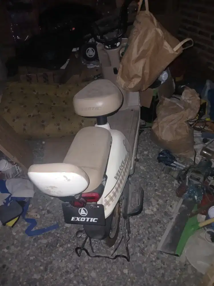 Jual cepat sepeda listrik merk exotic