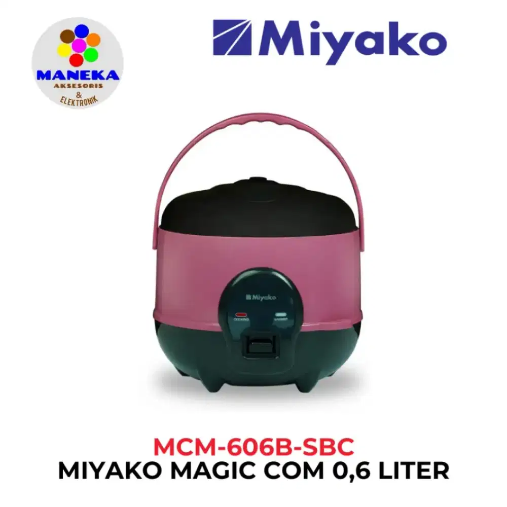 Rice Cooker Mini MIYAKO Magic Com 0,6 Liter MCM-606B-SBC Ricecooker