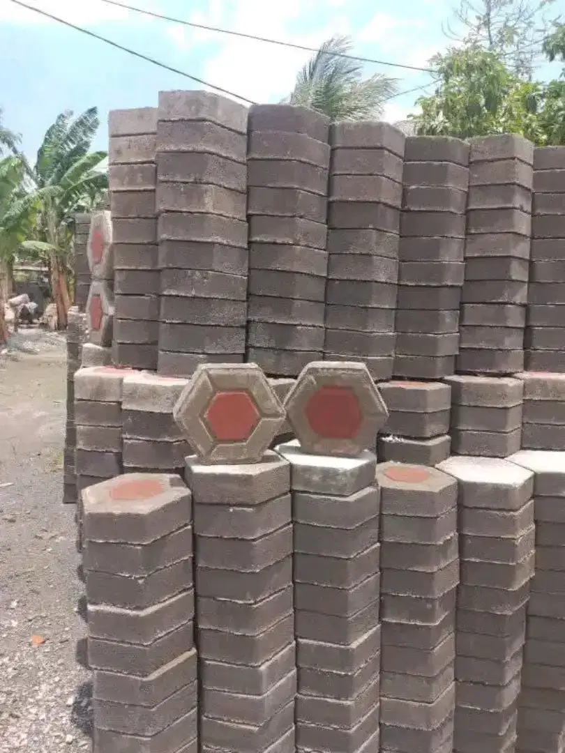 Paving block, paving 3D, glasblock