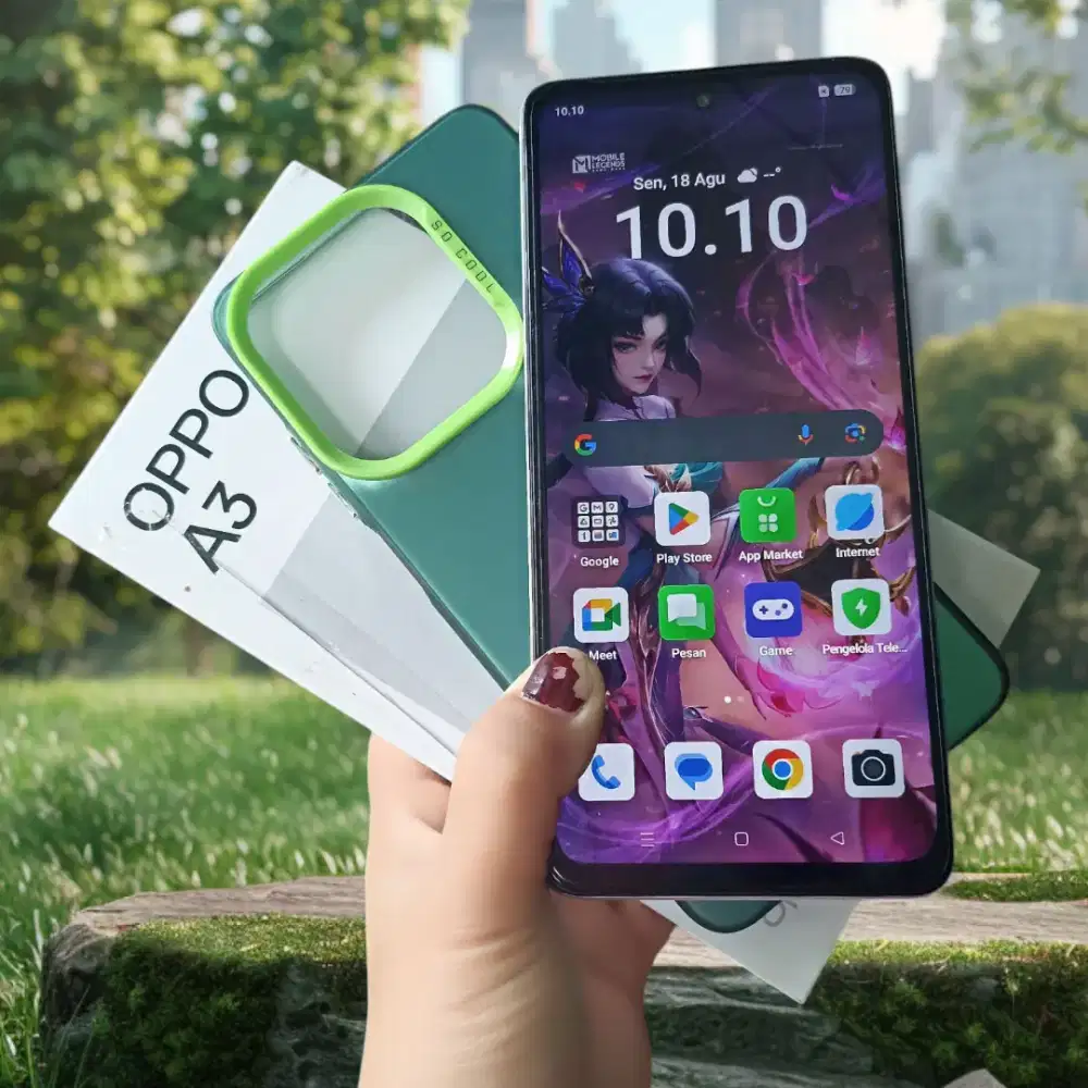 OPPO A3 NFC 2024 FULLSET 8+8/128 NEGO