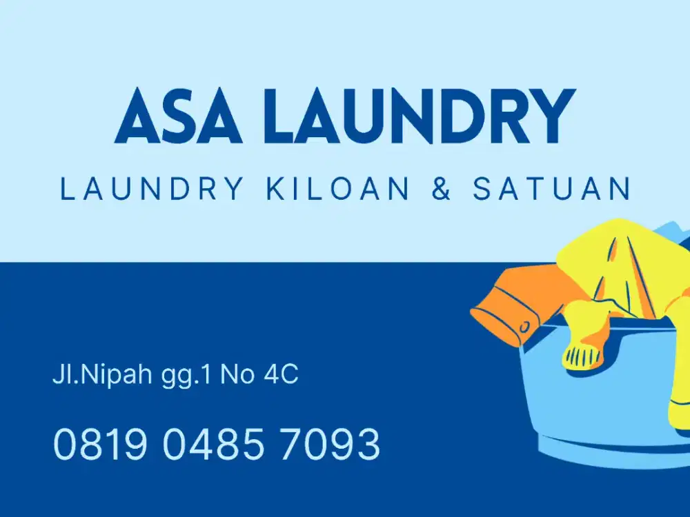 Dibutuhkan Karyawan Laundry