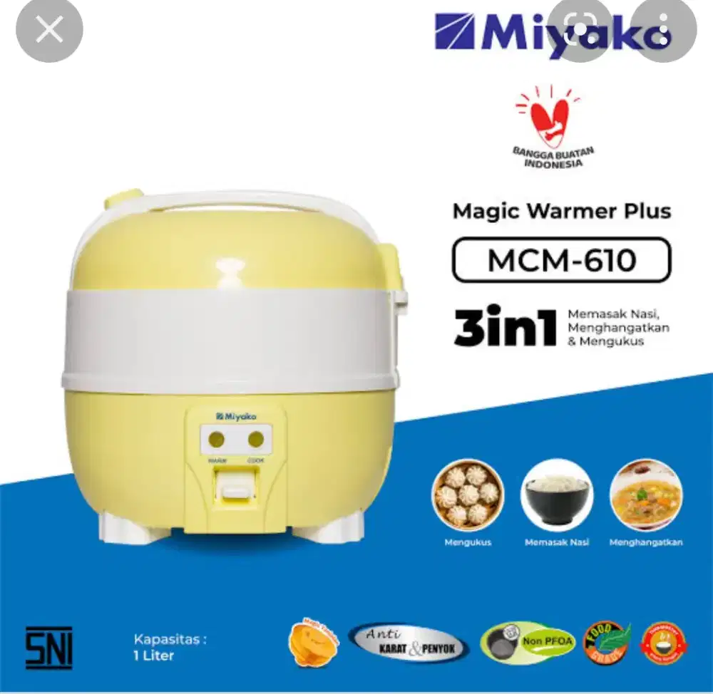 MAGIC COM MIYAKO 1LITER