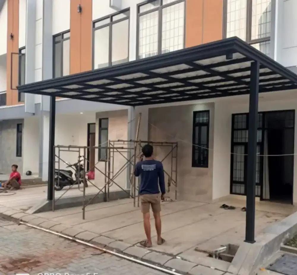 Kanopi minimalis modern terbaru