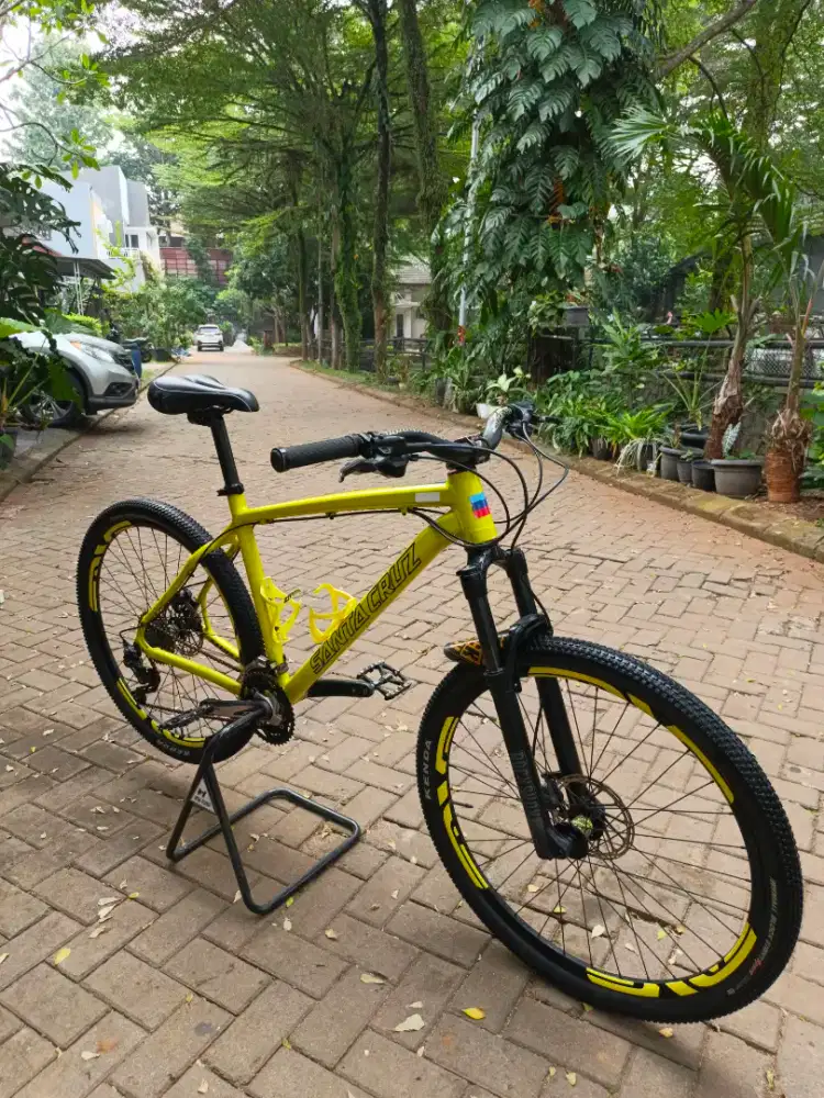 Santa Cruz chameleon 2014 size m warna Kuning langka