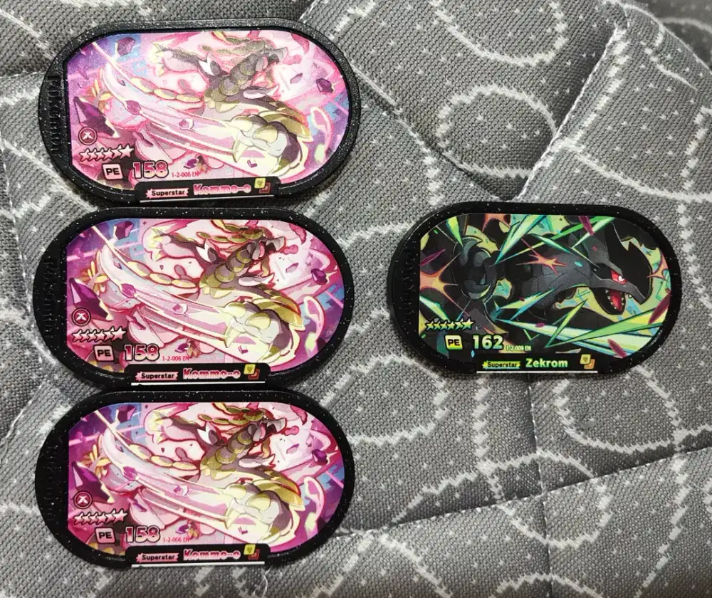 jual chip pokemon mezastar pikachu mezatag