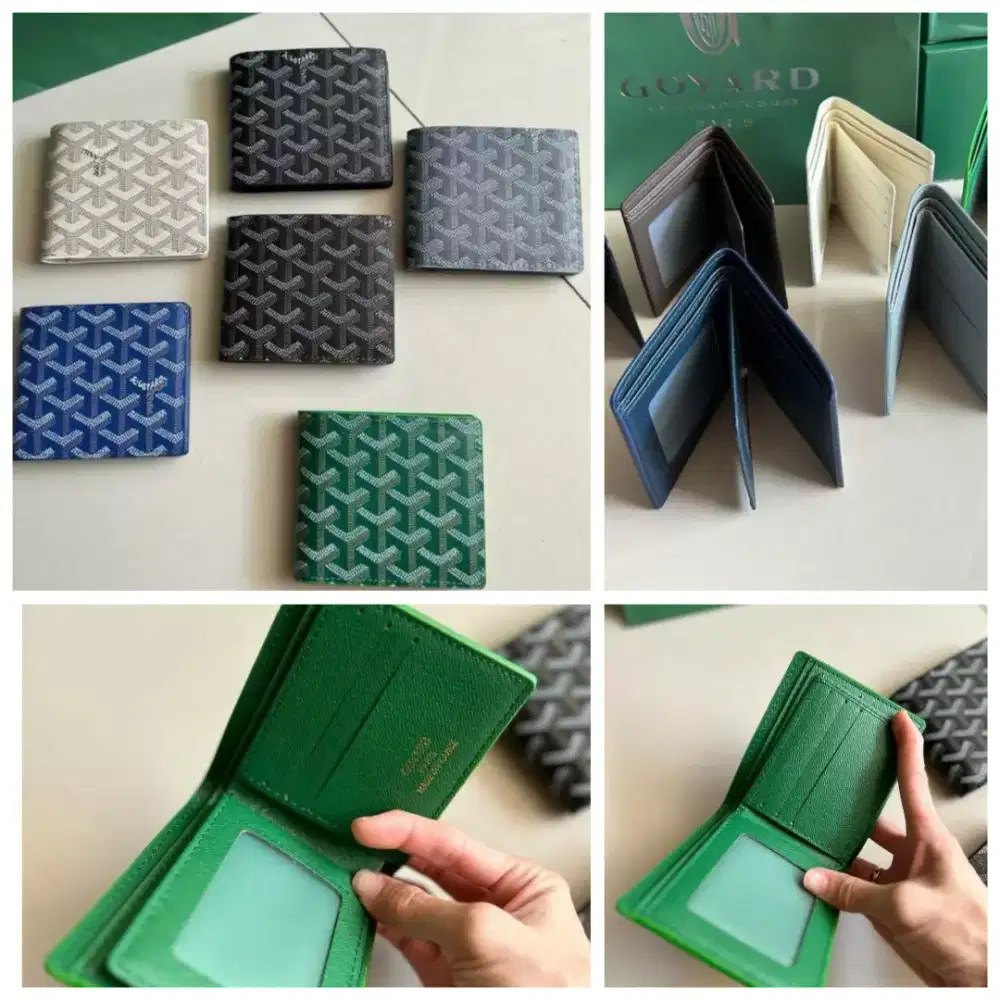 Dompet lipat goyard victorie wallet ready banyak warna