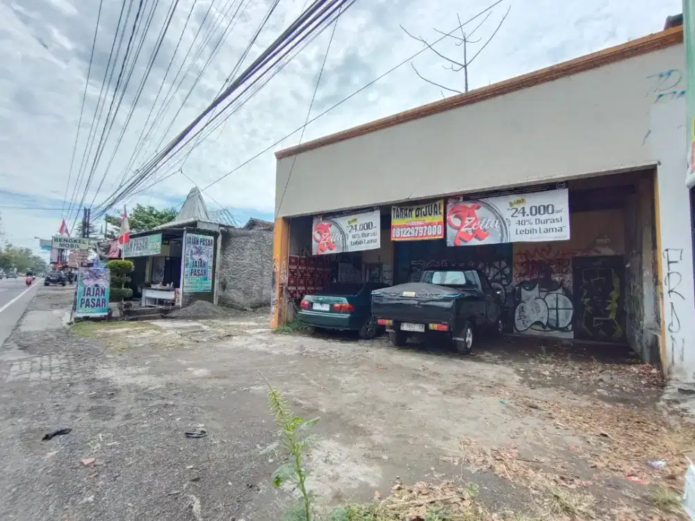 Dijual Tanah Strategis Pinggir Jalan Bantul Cocok Untuk Ruko / Gudang