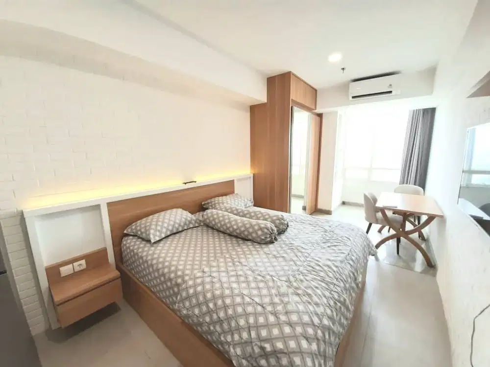Sewa Apartemen Skandinavia Studio siap huni Tangcity Tangerang