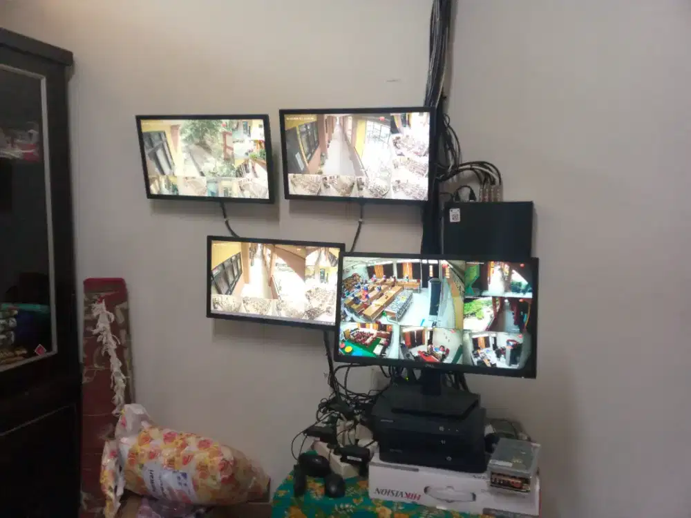 Paket 2 kamera cctv dhuwa