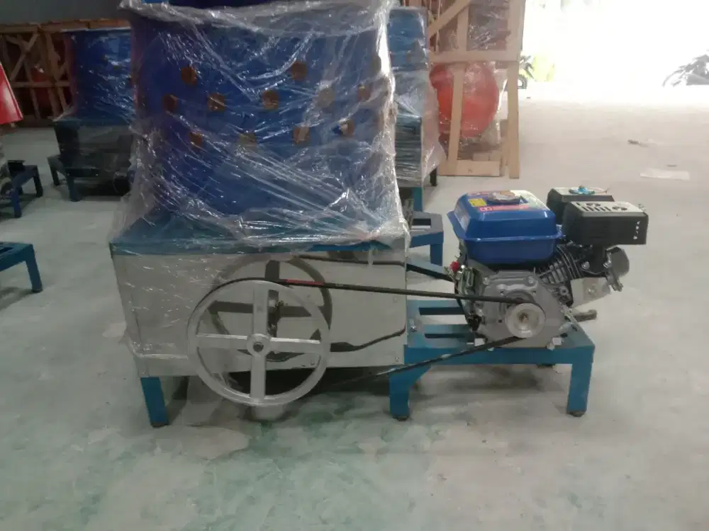 Mesin perontok/pencabut bulu ayam kapasitas 5 ekor