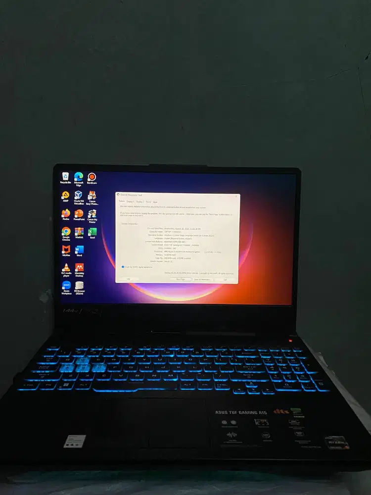 ASUS TUF GAMING FA506NC - RYZEN 5735HS (7000) SERIES RTX 3050