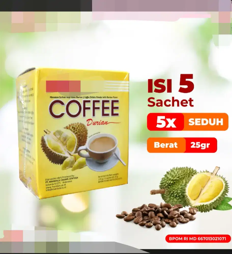 KOPI DURIAN / COFFEE DURIANS
