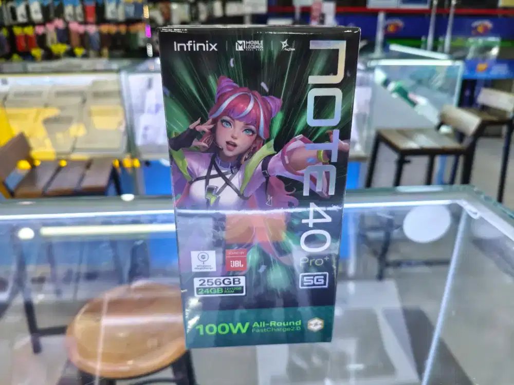 Infinix note 40 pro plus 5G ram 12gb layar lengkung+ wireless charger