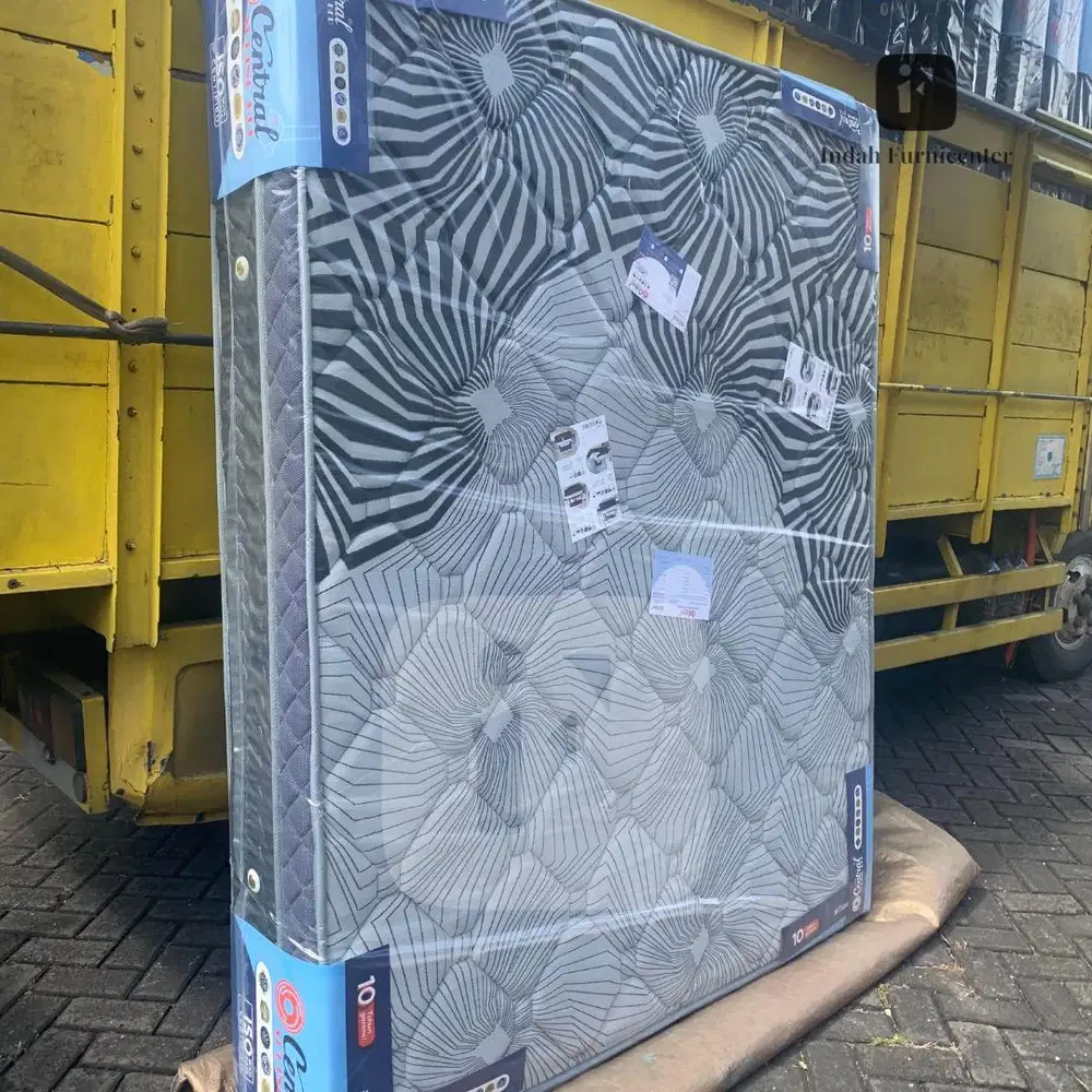 Kasur spring bed central plushtop 160 x 200 matras murah spring bed