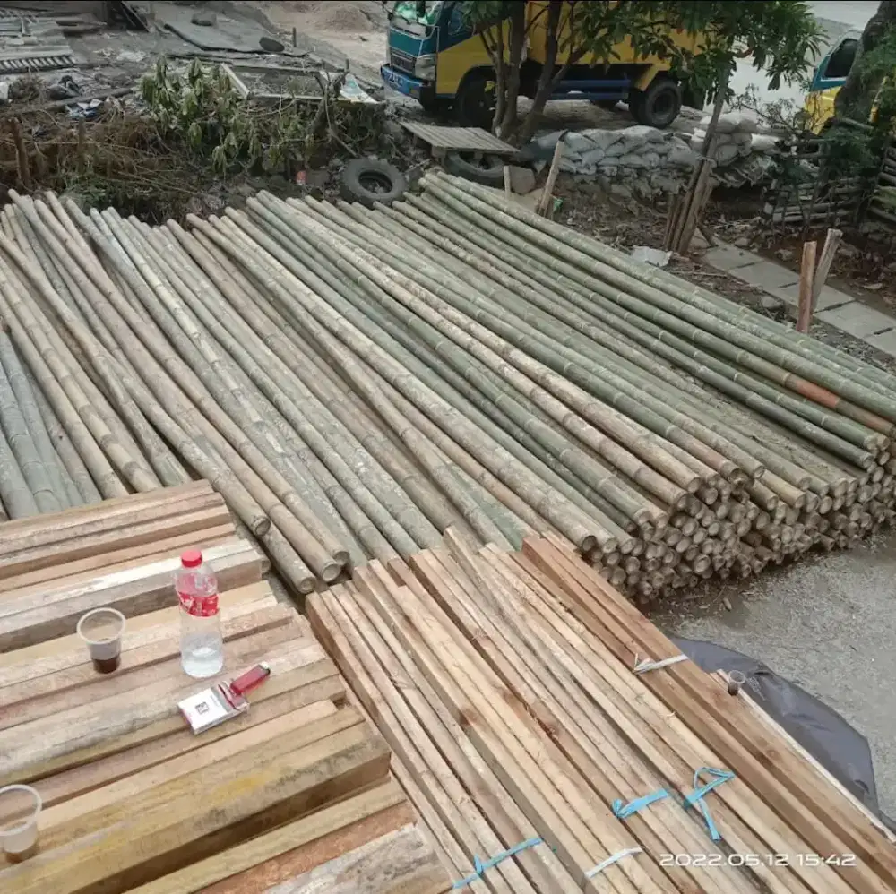 Jual bambu steger cor panjang 6 meter