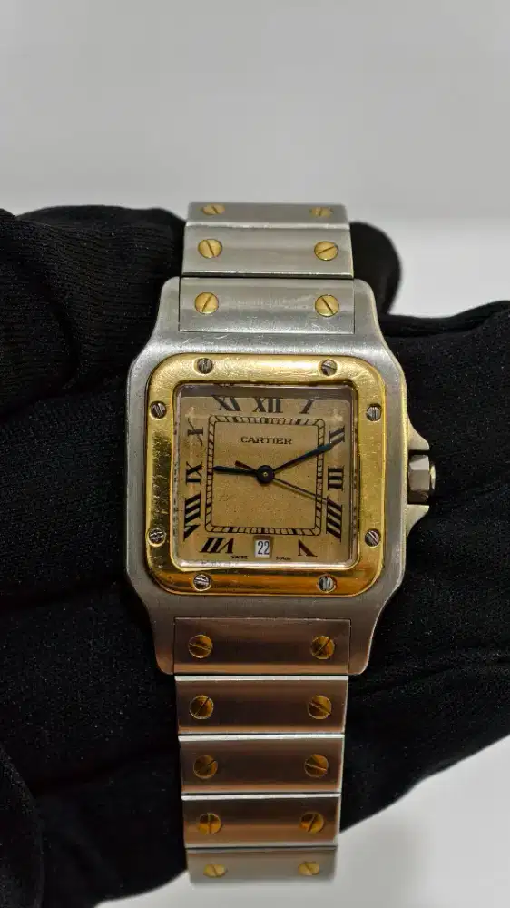 Cartier Watch/Jam Tangan Gold/Emas